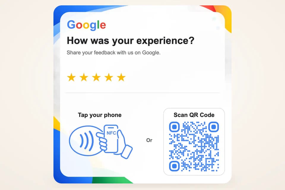 Two NuvoPage review card templates displayed side by side
